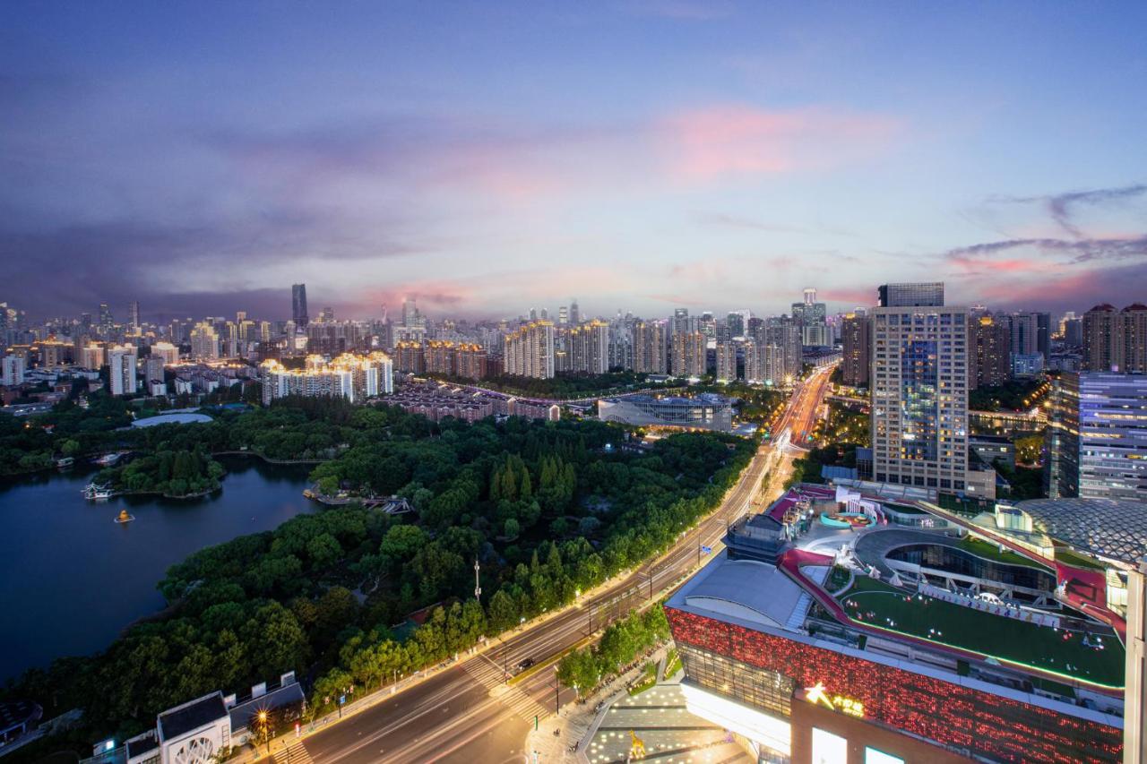 Hualuxe Shanghai Changfeng Park Exteriör bild